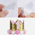 Baby Birthday Crown, Princess Crowns Tiara Girls Party Hat With Gold Glitter and Pink Roses for Birthday Party Decorations...