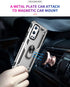 Military Grade Drop Impact for Oneplus 9 Pro Case Oneplus 9 Pro 5G Case 360 Metal Rotating Ring Kickstand Holder Armor Heavy Duty Shockproof for O...