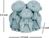 OwMell 3 Japanese Jizo Statue Stone Japanese Buddha Jizo Monk Statue Figurine Memorial Statue Aquarium Decoration Garden Outdoor Ornament 3" - Pra...