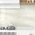 Misty White Marble Contact Paper for Countertops Marble Peel and Stick Wallpaper for Kitchen Backsplash Waterproof Vinyl Film Granite Countertop W...