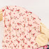 DRESHOW BQUBO Baby Girl Newborn Floral Receiving Blankets with Bow Hat Headband Wooden Birth Announcement Card Set Newborn Baby Swaddling Hats Sle...
