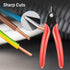 NICE-POWER Wire Cutter, 5 Inch Professional Small Wire Cutters Electronic Flush Cutter Carbon Steel Mini Nipper Jewelry Nippers Clippers for Hobby...