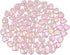 Tupalizy 100PCS Mini Acrylic Heart Beads 9mm AB Color Heart Charms for Jewelry Making Bracelets Necklaces Earrings Key Chains Accessories DIY Craf...