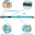 MR. CHUBBYFACE Spring Summer Dog Collar Cute Blue Beer Dog Collar Girl Boy Dog Collar for Small Medieum Large Dogs...