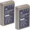 BM Premium 2 Pack of BLS-50, PS-BLS5 Batteries for Olympus OM-5, OM-D E-M5 III, E-M10, E-M10 III, E-M10 IV, E-PL7, E-PL8, E-PL9, E-PL10, Stylus 1 ...
