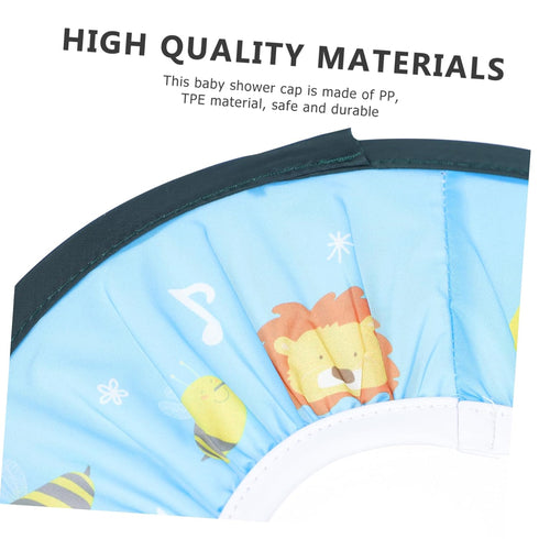 Baby Cap Children Bath Cap Baby Shower Cap Toddler Hair Washing Cap Infant Shower Cap Kids Hat Kids Wash Cap Bath Hat Hat Pp Adjustable...