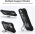 MARKILL Compatible with iPhone 13 Pro Max Case 6.7 Inch with Ring Stand, Heavy-Duty Military Grade Shockproof Phone Cover with Magnetic Car Mount ...