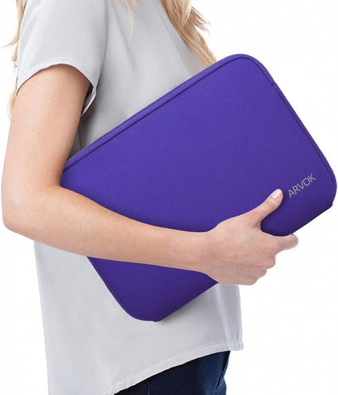 Arvok 17-17.3 Inch Laptop Sleeve Multi-Color & Size Choices Case/Water-Resistant Neoprene Notebook Computer Pocket Tablet Briefcase Carrying Bag/P...