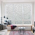 Finnez Window Privacy Film Decorative Window Sticker Window Film Anti UV for Home Office(17.5'' x 78.7'')...