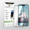Flexklearglass® Unbreakable Hybrid Glass Screen Protector for iPhone 15 Pro, 9H Hardness as Tempered Glass with Auto Installation Kit, Ultra HD Cl...