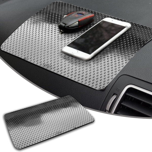 Car Dashboard Anti-Slip Mat,Universal PVC Sticky Adhesive Pad for Auto,10.6" x 5.9" Multifunctional Vehicle Dash Strong Gripping Pad for Cell Phon...