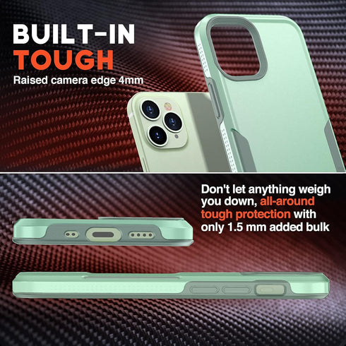 NTG [1st Generation Designed for iPhone 11 Pro Max Case, Heavy-Duty Tough Rugged Lightweight Slim Shockproof Protective Case for iPhone 11 Pro Max...
