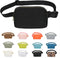 Waist Pack for Running Fanny Pack for Women and Men Gift Crossbody Belt Bag Bum Bag with Adjustable Strap for Sports for Men and Women Black...