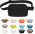 Waist Pack for Running Fanny Pack for Women and Men Gift Crossbody Belt Bag Bum Bag with Adjustable Strap for Sports for Men and Women Black...