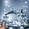 WERTIOO Battery Operated String Lights 33ft 100 LEDs Globe Christmas Lights with Remote Control for Outdoor/Indoor Bedroom,Garden,Christmas Tree[8...