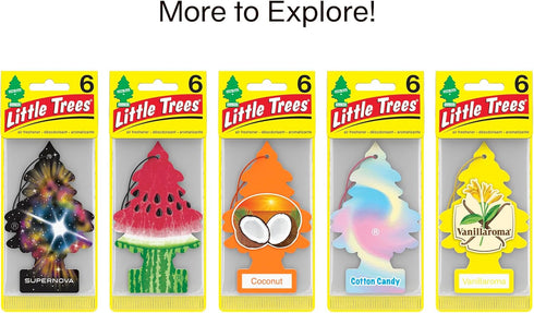 LITTLE TREES Car Air Freshener. Hanging Tree Provides Long Lasting Scent for Auto or Home. America, 24 Air Fresheners...