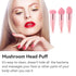 3 Pcs Makeup Foundation Sponge Pink Beauty Blender Sponge Makeup Sponge Cosmetic Powder Puff Concealer Face Brush with Handle Beauty Sponge Applic...