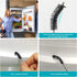 Extra-Thick Drain Brush with Stronger Spring - 67-Inch Flexible Pipe Cleaning Tool - Dual Bristle Heads - Ideal for Curved Pipes and Slim Holes – ...
