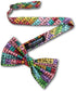 Periodic Table of Elements Chemistry Bow Tie, Rainbow, Microfiber...