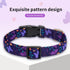 Dog Collars with Buckle Adjustable for Cute Girl Female Boy Dogs,Special Soft and Fancy Dog Pet Collar with Flower Design for Small Medium Large D...