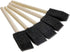 1 Inch Sponge Brushes for Painting DIY Crafts Foam Paint Brush with Wooden Handles for Staining Stencils Art Project Decoupage Acrylics Varnishes ...