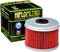Hiflofiltro HF103 Premium Oil Filter, black...