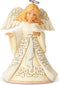 Enesco Jim Shore Heartwood Creek White Woodland Angel Pint Sized Figurine, 5.5 Inch, Multicolor...