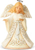 Enesco Jim Shore Heartwood Creek White Woodland Angel Pint Sized Figurine, 5.5 Inch, Multicolor...