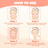 2 Pairs Silicone Reusable Eye Patches, Under Eye Mask Patches for Reduce Eye Wrinkle and Fine Lines Skin Care...