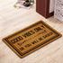 Good Vibes Only Or You Will Be Saged Doormat Funny Doormat Sayings Front Door Mat Rubber Non Slip Backing Funny Welcome Mat Indoor Outdoor Rug 23....