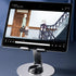 Phone Tablet Holder Metal Phone Stand 360° Rotation All Kinds Cellphone Foldable Scalable Office Desk Adjustable Portable for Travel......
