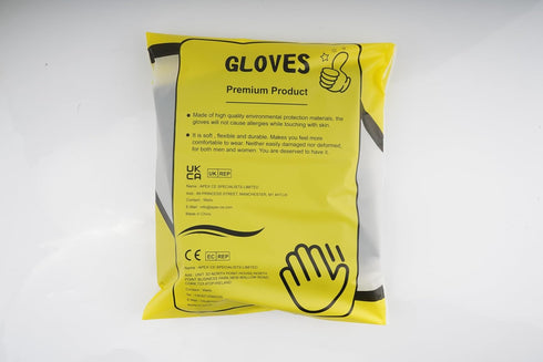 Haiou Long Rubber Gloves Elbow Length Chemical Resistant Gloves with Cotton Lining Waterproof Gloves, 25 inches, Large...