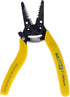 IDEAL Electrical 45-615 Reflex Super T Stripper - 8-18 AWG Solid, Yellow, Wire Stripper, Plier Nose, Slide Lock, Textured Grips...
