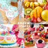 Anley Assorted 100 Different Countries Toothpick Flag - Vivid Double Sided Print & Solid Smooth Pick - Party Decoration Cocktail Fruit Stick Cupca...