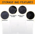 20 PCS Stamp and Die Storage Bag and Rubber Magnetic Sheets,die storage Set for Storage Die Cutting?DIY Scrapbooking....