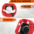 Wristitani Compatible with Apple Watch Band with Shockproof Rugged Case for iWatch Series 6/SE/5/4(44mm 40mm), Waterproof TPU Sport Watch Strap wi...