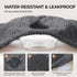 Luciphia Waterproof Dog Blanket Soft Pet Sherpa Calming Thick Blankets,Leakproof Cozy Pet Puppy Blanket for Medium Large Dogs Cats,Sofa Bed Car Co...
