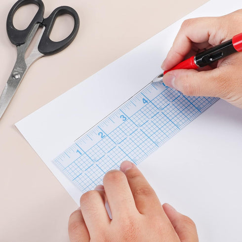 See-Thru Accurate Positioning and Marking Sewing Clear Ruler 2 x 18 inch...