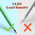 Funny Triangle Pencils #2 Green Pre Sharpened Pencils HB Number 2 Pencils with Erasers Triangular Pencils Party Favor Pencils for Kids Birthday Cu...