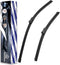 2 Wiper Blades OEM Quality Replacement For GMC Terrain Chevy Equinox 2010-2017 Ford Kuga MK1 2008-2012 Original Equipment Wipers Factory - 24"/17"...