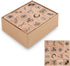 Plant Wooden Rubber Stamps Set - 16 PCS Small Vintage Flower Moon Bowtie Stamps Kit for Scrapbook,DIY Craft Card,Painting,Photo Album (Plant Rubbe...