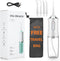 Water Flosser, Travel Bag, 4 Function Nozzles, Portable 3 Modes 220ml Water Tank Rechargeable IPX7, Waterproof...