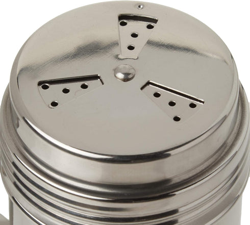 Tablecraft, 10 oz, Silver Stainless Steel Dry Rub Shaker with Handle, 10-Ounce...