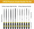 Small File Set, Needle Diamond Files 13PCS, 6pcs Jewlers Files & 6pcs Steel Files for Precision Metal File Work, Wood Files, Plastic Carving Tool ...