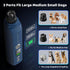 Dog Nail Grinder, Super Quiet LED Light 2 Speeds LCD Display Electric Rechargeable Pet Nail Trimmers Clipper Painless Paws Grooming & Smoothing To...