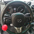 Car Steering Wheel Spinner Driving Knob Steering Wheel Ball Silicone Matte Non-Slip Universal for Boat, Cars, Trucks (Baseball, Black)...