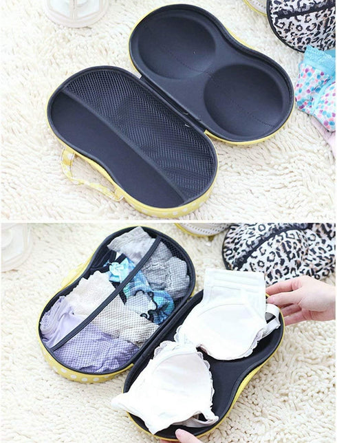 Travel Home Organizer Zip Bag Case Portable Bra Storage Bag Waterproof Bra and Underwear...