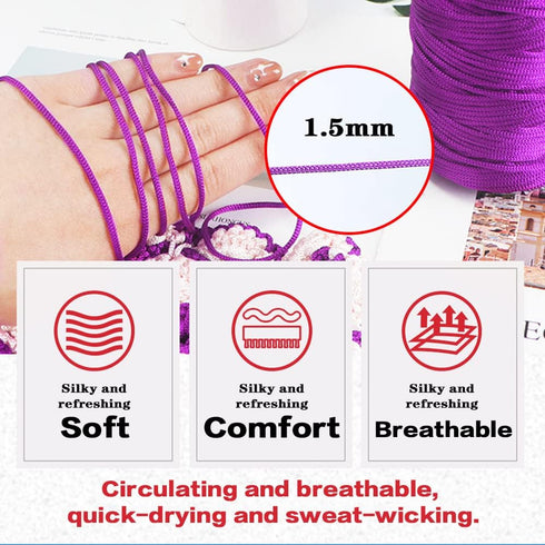 2 PCS 200g Summer Sun Hat Yarn for Crocheting, Ice Linen Silk Hand Knitting Light Body Yarn, Polyester Hollow Yarn for DIY Summer Cool Hat Shoes B...