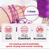 2 PCS 200g Summer Sun Hat Yarn for Crocheting, Ice Linen Silk Hand Knitting Light Body Yarn, Polyester Hollow Yarn for DIY Summer Cool Hat Shoes B...
