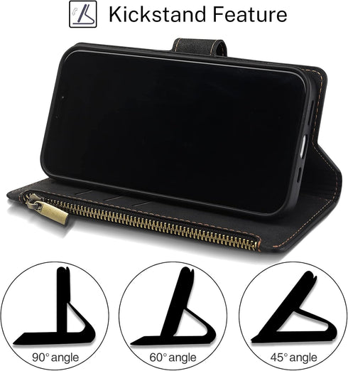 Antsturdy Samsung Galaxy A33 5G Wallet case with Card Holder for Women Men,Galaxy A33 5G Phone case RFID Blocking PU Leather Flip Shockproof Cover...